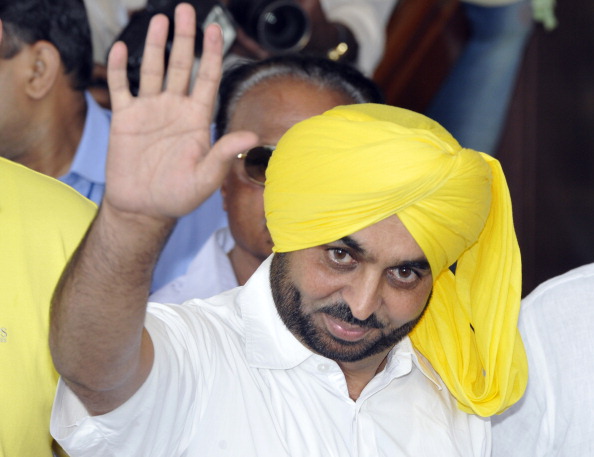 bhagwant maan in parliament