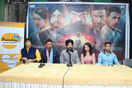  October 30, 2014 Yoddha team held Press Conference in Chandigarh