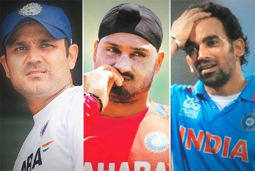 World Cup 2015: Sehwag, Harbhajan, Gambhir, Yuvraj and Zaheer left out of list