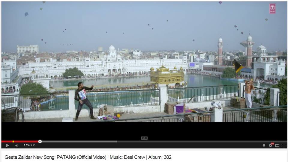 Geeta Zaildar latest song" PATANG serves non-culture